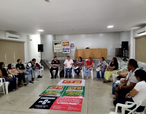 Zé Gonçalves reúne 4 regionais da CTB na Paraíba